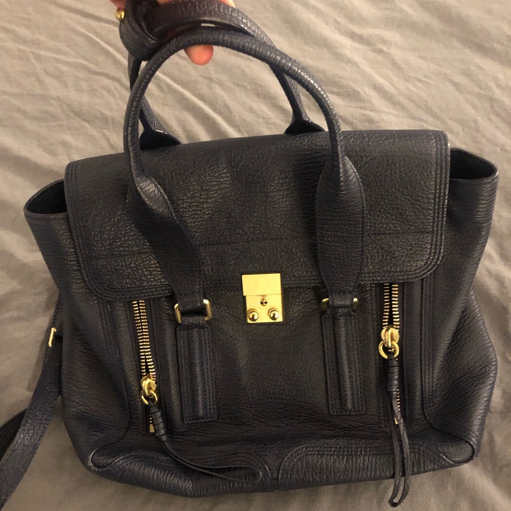 3.1 Phillip Lim Med. Leather Pashli Satchel